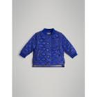 Burberry Burberry Childrens Topstitched Quilted Jacket, Size: 3y, Blue