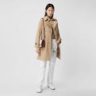 Burberry Burberry The Mid-length Chelsea Heritage Trench Coat, Size: 04, Beige