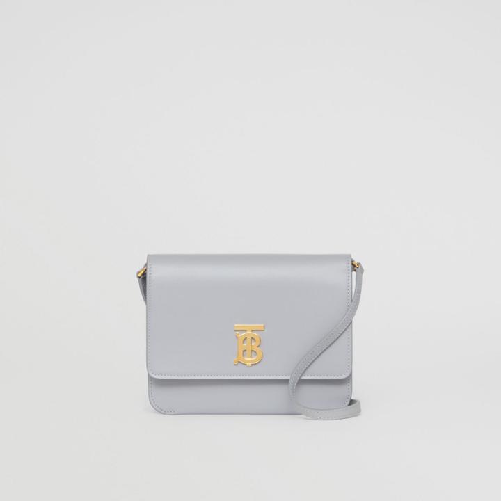 Burberry Burberry Mini Leather Flat Tb Bag