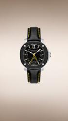 Burberry Burberry The Britain Bby1350 43mm Gmt Automatic, Black