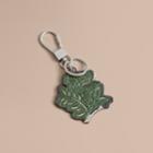 Burberry Burberry Beasts Leather Key Ring, Green