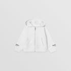 Burberry Burberry Childrens Logo Print Cotton Hooded Top, Size: 12m, White