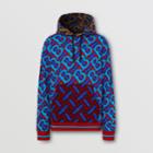 Burberry Burberry Monogram Print Cotton Hoodie, Size: L, Red