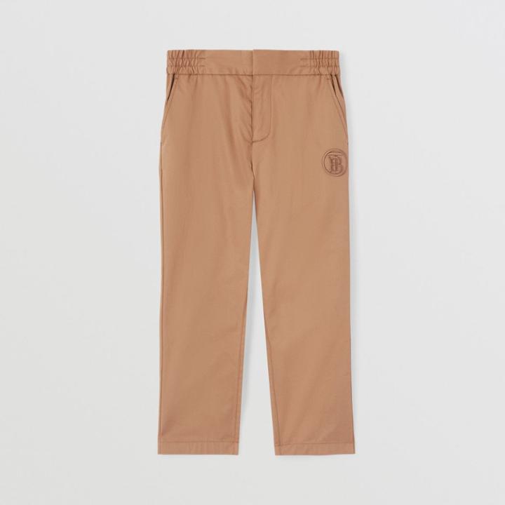 Burberry Burberry Childrens Monogram Motif Cotton Trousers, Size: 14y