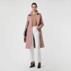 Burberry Burberry Tropical Gabardine Trench Coat, Size: 00, Pink
