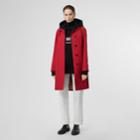 Burberry Burberry The Camden Car Coat, Size: 08, Red