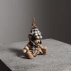 Burberry Burberry Thomas Bear Charm In Vintage Check Trench Coat