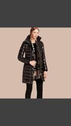 Burberry Down-filled Coat With Detachable Fur-trimmed Hood