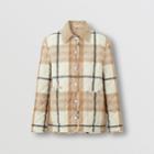 Burberry Burberry Corduroy Collar Diamond Quilted Wool Barn Jacket