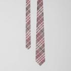 Burberry Burberry Classic Cut Vintage Check Silk Tie, Pink