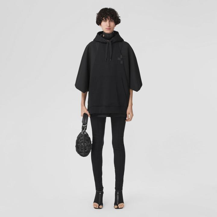 Burberry Burberry Logo Graphic Sleeveless Cotton Hoodie
