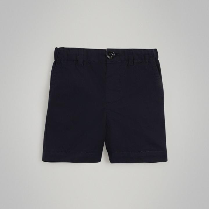 Burberry Burberry Cotton Twill Shorts, Size: 3y