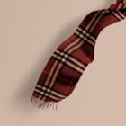 Burberry Burberry The Classic Cashmere Scarf In Check, Red