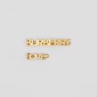 Burberry Burberry Gold-plated Logo And Love Hair Clips