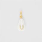 Burberry Burberry 'u' Crystal And Resin Pearl Letter Charm - Online Exclusive