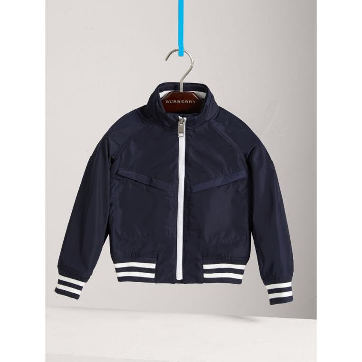 Burberry Burberry Lightweight Bomber Jacket, Size: 8y, Blue