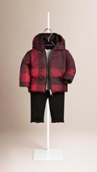 Burberry Check Reversible Down-filled Jacket
