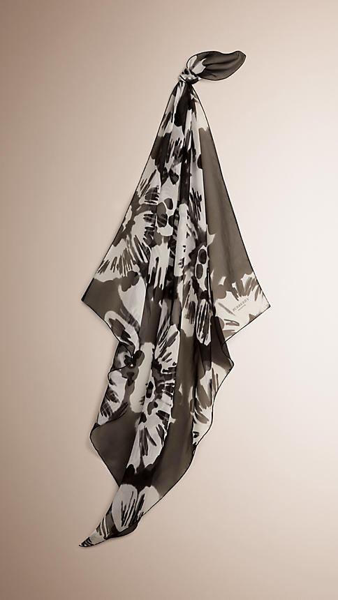 Burberry Prorsum Tie-dye Silk Square -medium