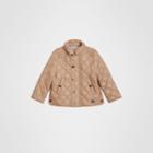 Burberry Burberry Childrens Lightweight Diamond Quilted Jacket, Size: 2y, Brown