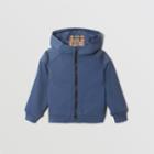 Burberry Burberry Childrens Monogram Quilted Panel Cotton Hooded Top, Size: 3y