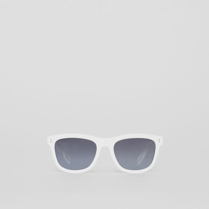 Burberry Burberry Logo Detail Square Frame Sunglasses