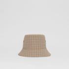 Burberry Burberry Check Technical Cotton Bucket Hat, Size: M