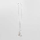 Burberry Burberry Fish Bone Detail Palladium-plated Chain-link Necklace