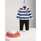 Burberry Burberry London Icons Motif Cotton Rugby Shirt, Size: 3y
