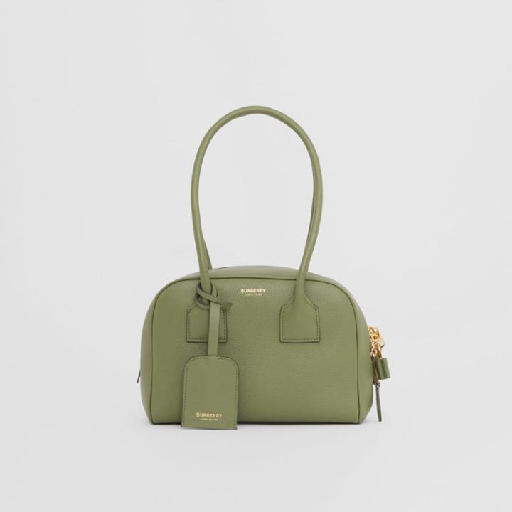 Burberry Burberry Mini Leather Half Cube Bag