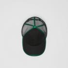 Burberry Burberry Vintage Check And Mesh Baseball Cap, Size: S/m, Black