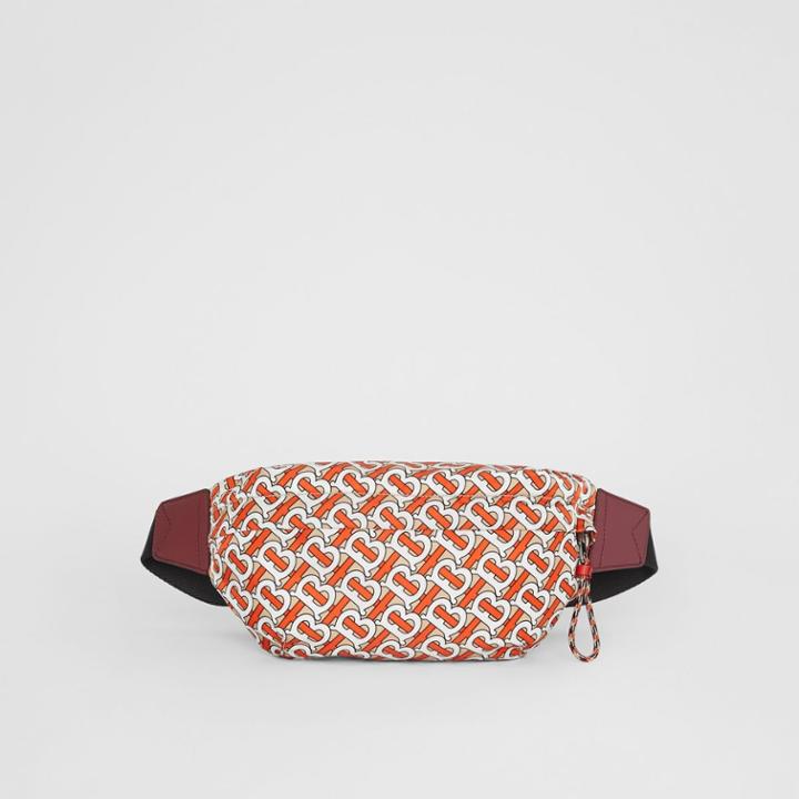 Burberry Burberry Medium Monogram Print Bum Bag, Red