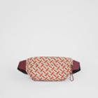 Burberry Burberry Medium Monogram Print Bum Bag, Red