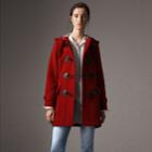 Burberry Burberry The Mersey Duffle Coat, Size: 00, Red