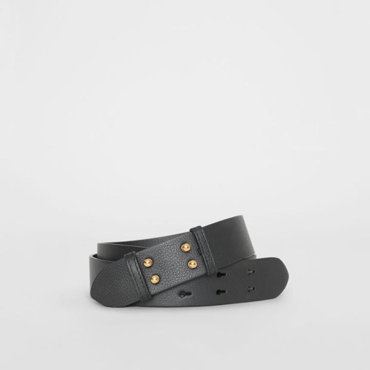 Burberry Burberry The Large Belt Bag Grainy Leather Belt, Black