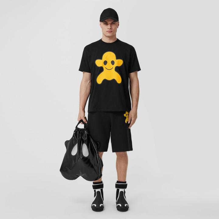 Burberry Burberry Monster Graphic Cotton Oversized T-shirt