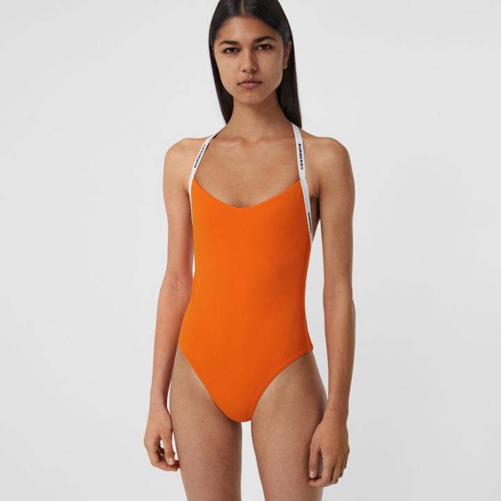 Burberry Burberry Logo Tape Bio-based Stretch Nylon Swimsuit