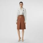 Burberry Burberry Unicorn Print Silk Shirt, Size: 00, Grey