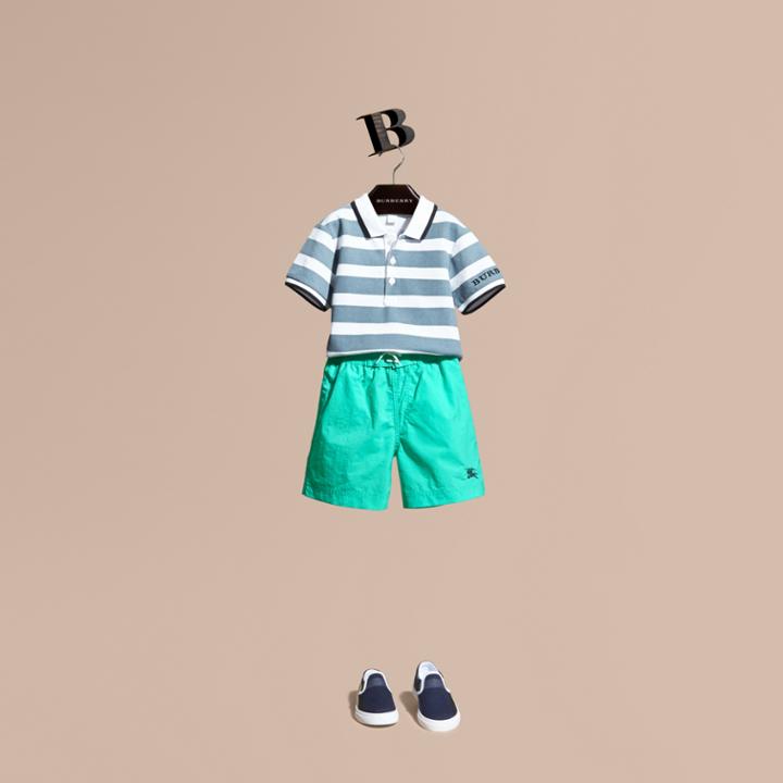 Burberry Burberry Lightweight Swim Shorts, Size: 10y, Green