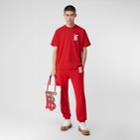 Burberry Burberry Monogram Motif Cotton Oversized T-shirt, Size: Xl, Red