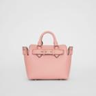 Burberry Burberry The Mini Leather Belt Bag, Purple
