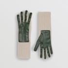 Burberry Burberry Cashmere And Lambskin Gloves