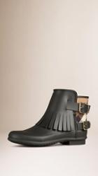 Burberry Fringed Rain Boots