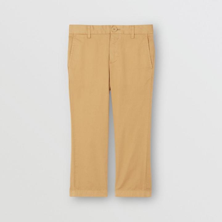 Burberry Burberry Childrens Cotton Chinos, Size: 14y, Beige