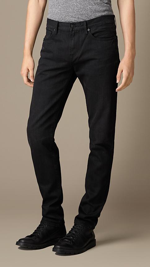 Burberry Slim Fit Sulphur Dyed Jeans