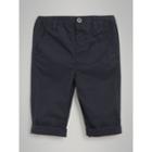 Burberry Burberry Cotton Twill Chinos, Size: 12m, Blue