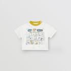 Burberry Burberry Childrens Comic Strip Print Cotton T-shirt, Size: 12m, Beige