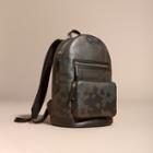 Burberry Camouflage Print London Check Backpack