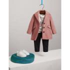 Burberry Burberry Cashmere Tailored Coat, Size: 3y, Purple