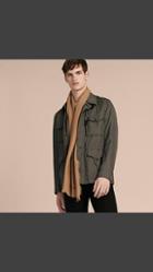 Burberry Technical Silk Blend Field Jacket