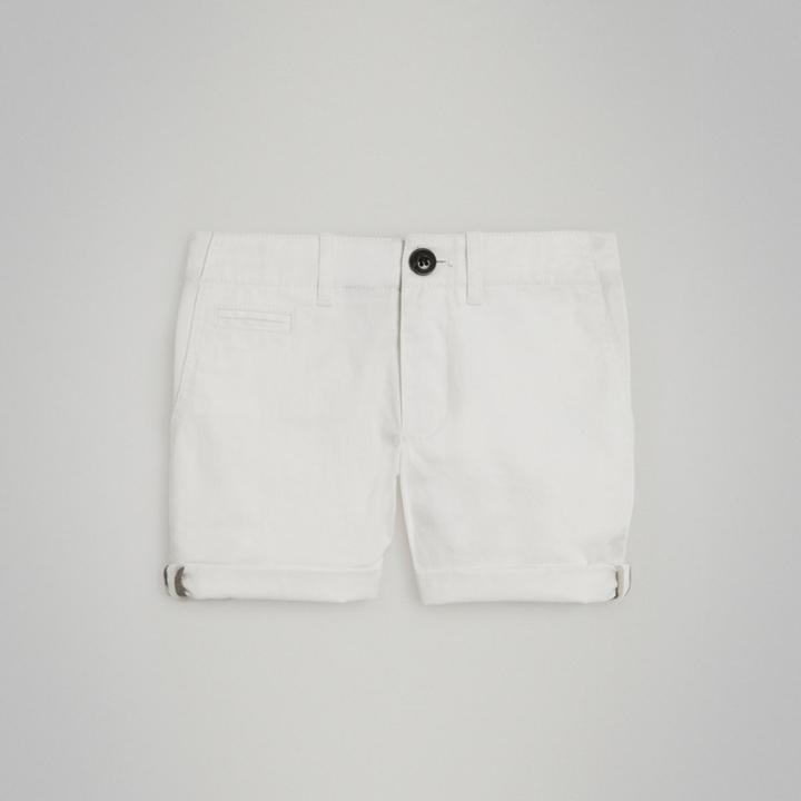 Burberry Burberry Cotton Twill Chino Shorts, Size: 12y